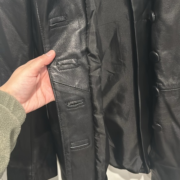 Vintage Italian leather jacket - Picture 3 of 3